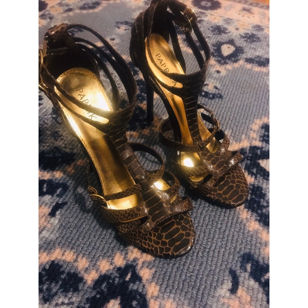 Brown Paprika Heels